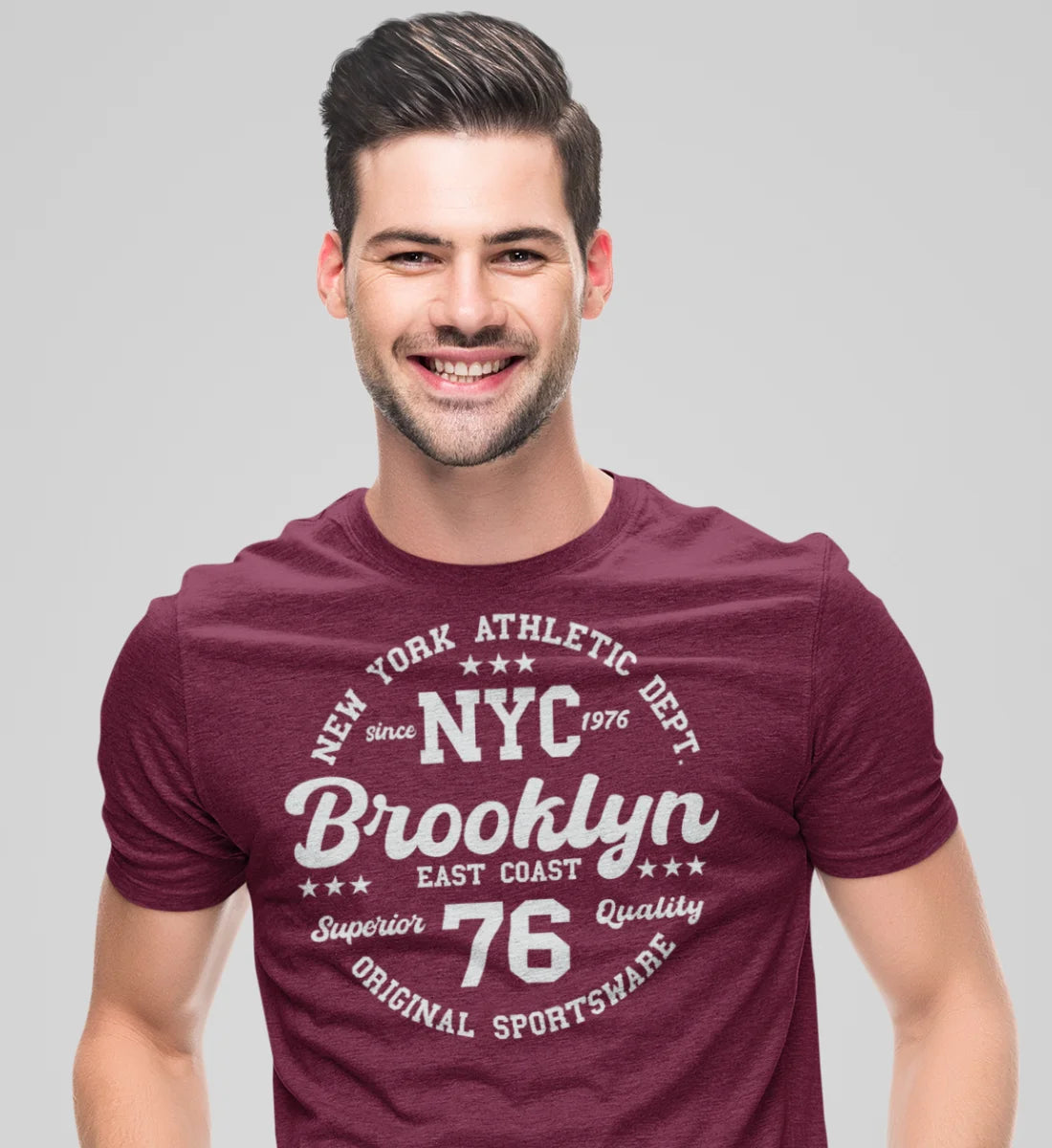College Design New York Athletic Department Brooklyn NYC Original Sportsware Superior Quality - Herren Shirt