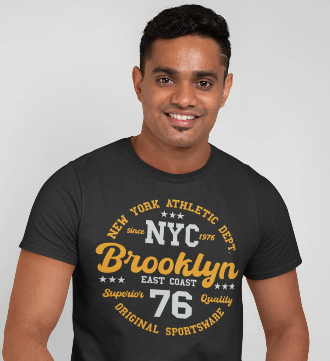 College Design New York Athletic Department Brooklyn NYC Original Sportsware Superior Quality - Herren Premium Organic Shirt