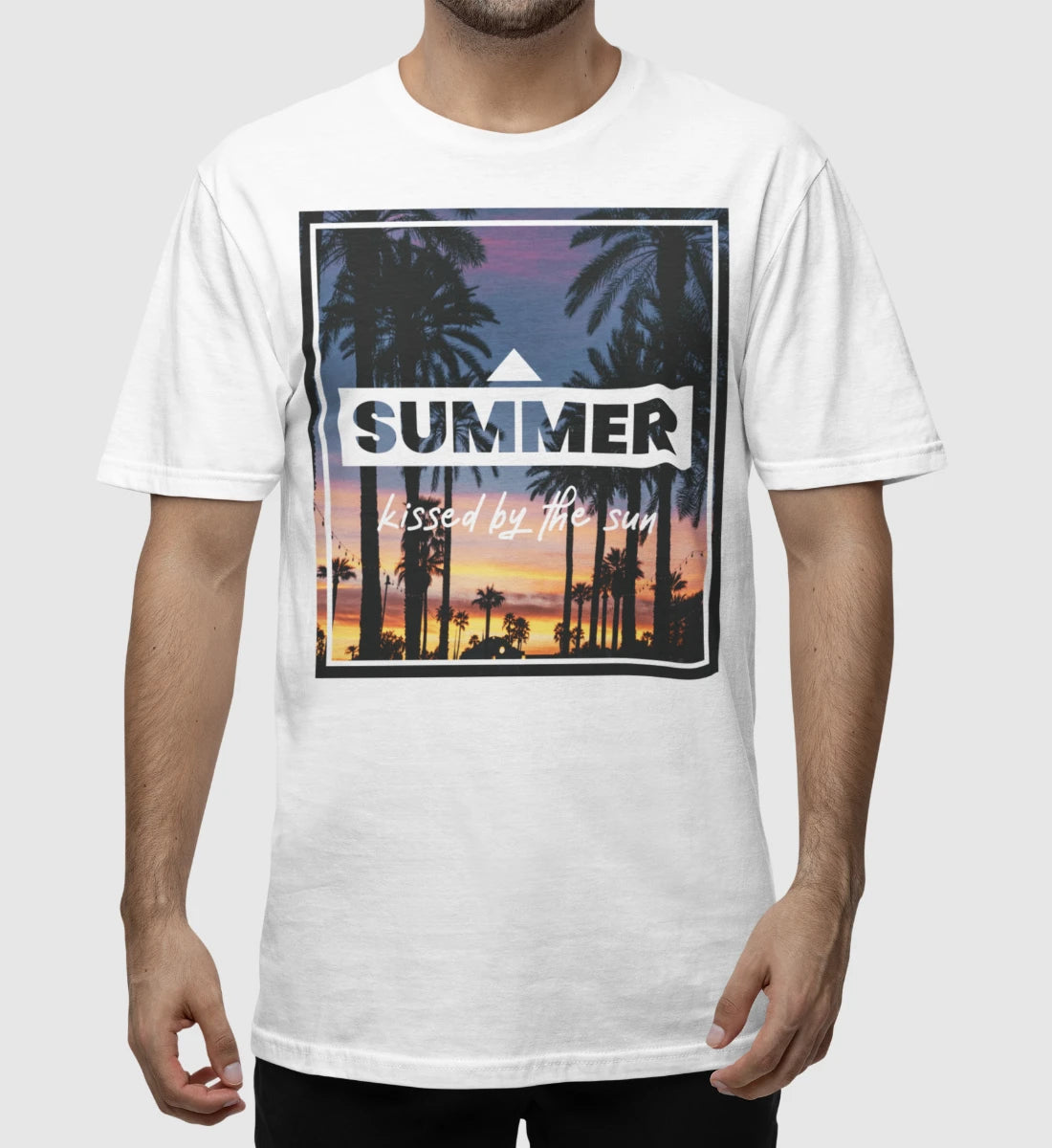 Summer - kissed by the sun - Herren Premium Organic Shirt