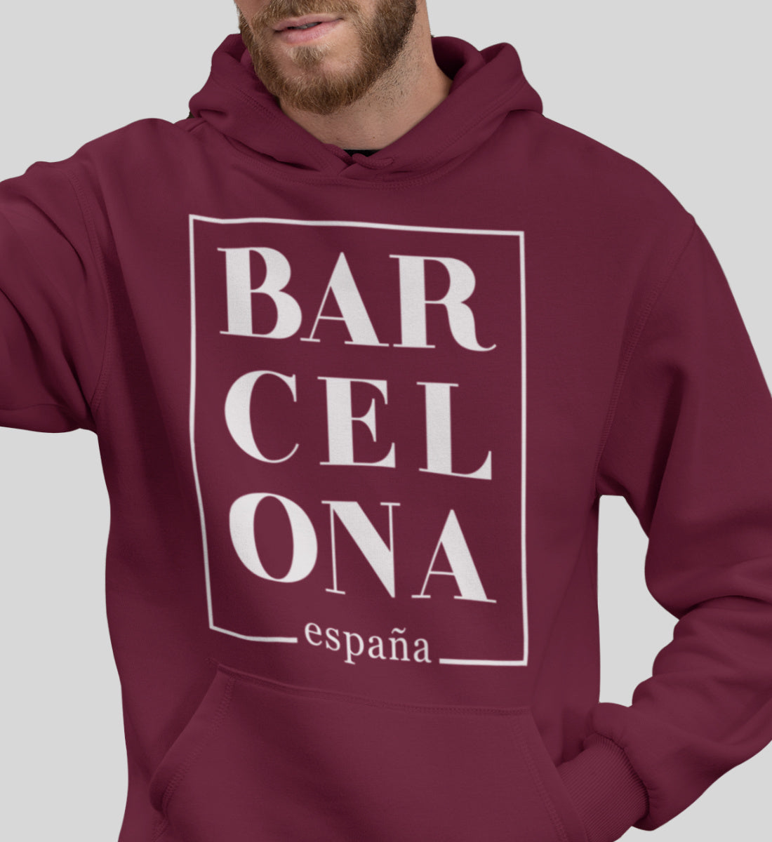 Barcelona - España - Unisex Organic Hoodie