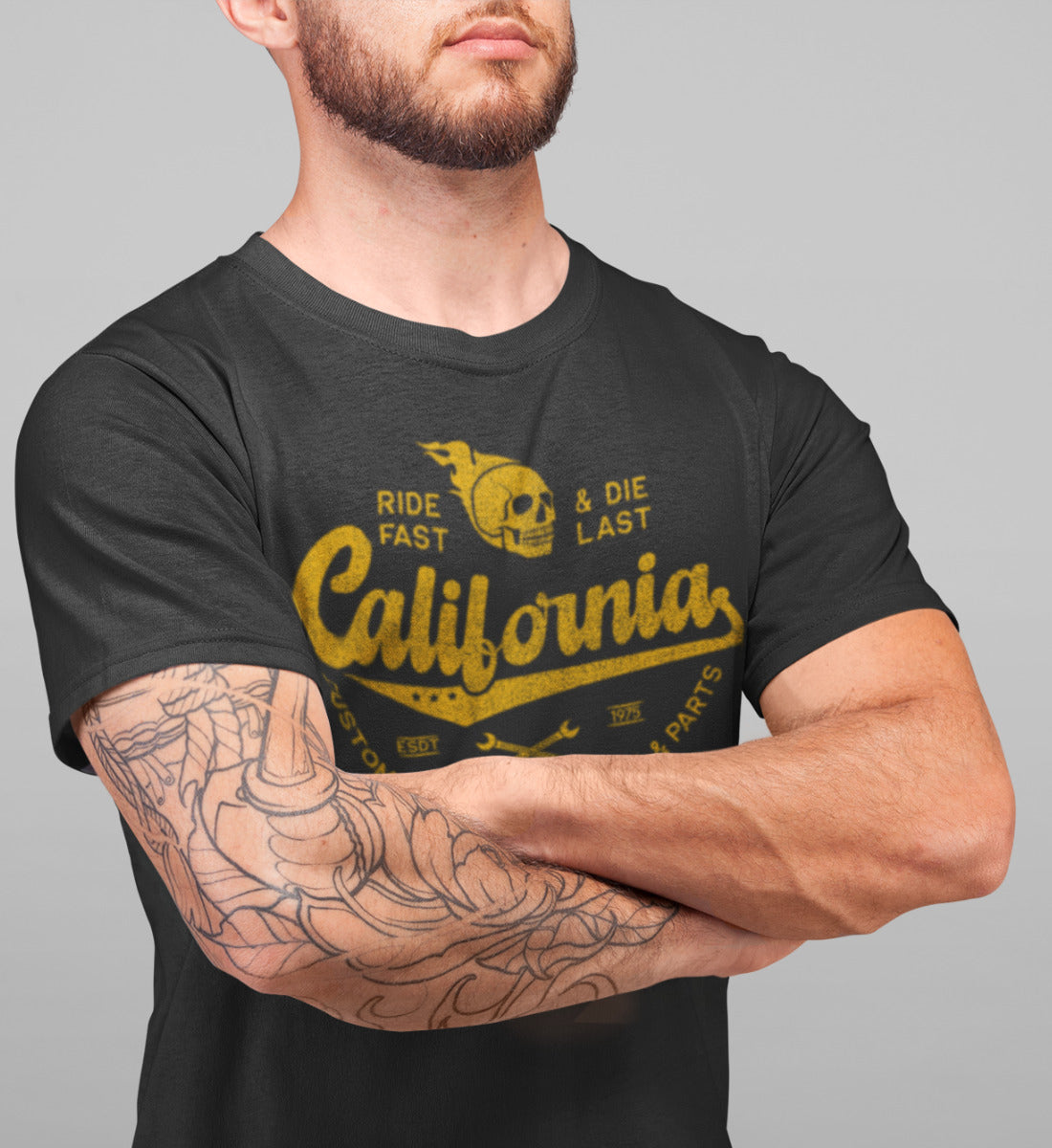 California - Ride Fast & Die Last - Herren Premium Organic Shirt