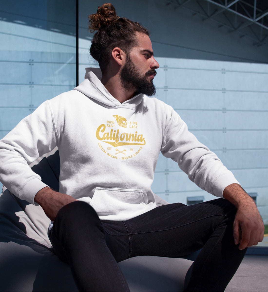 California - Ride Fast & Die Last - Unisex Organic Hoodie