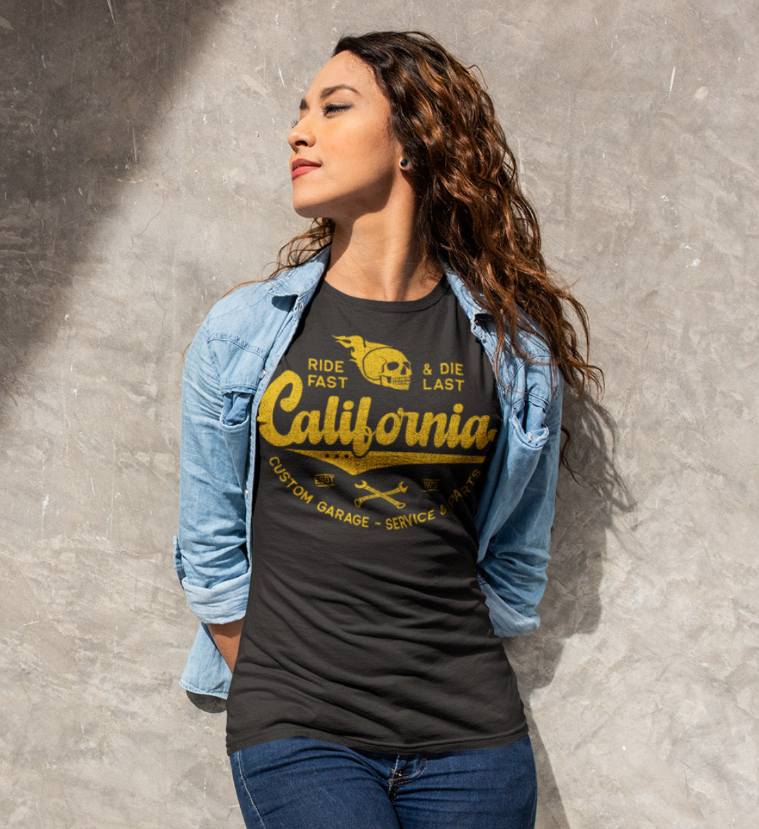 California - Ride Fast & Die Last - Damenshirt