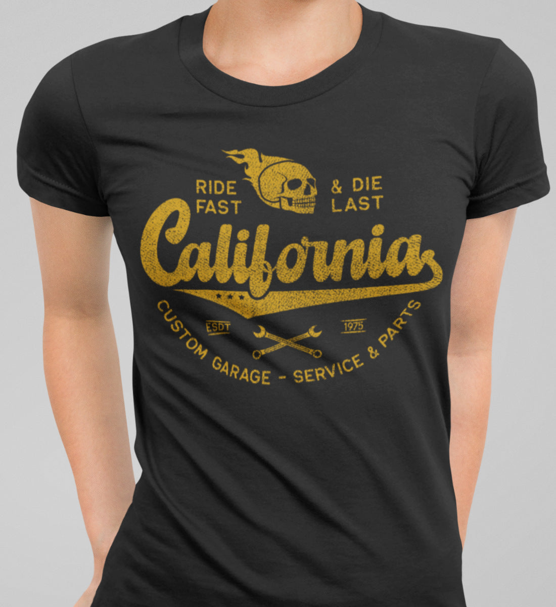 California - Ride Fast & Die Last - Damenshirt