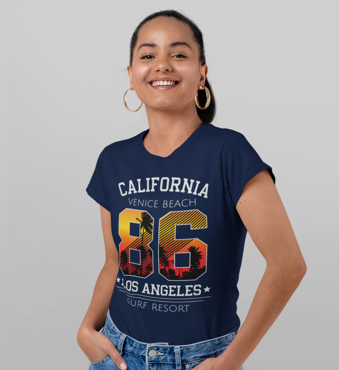 California Venice Beach Los Angeles Surfing Resort - Damenshirt