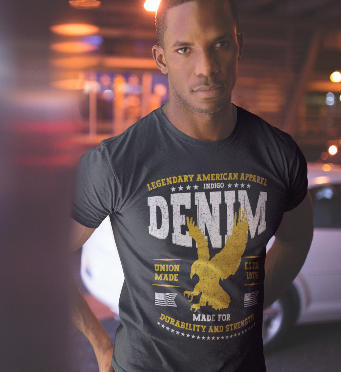 Legendary American Eagle Denim Apparel Durability & Strength - Herren Shirt