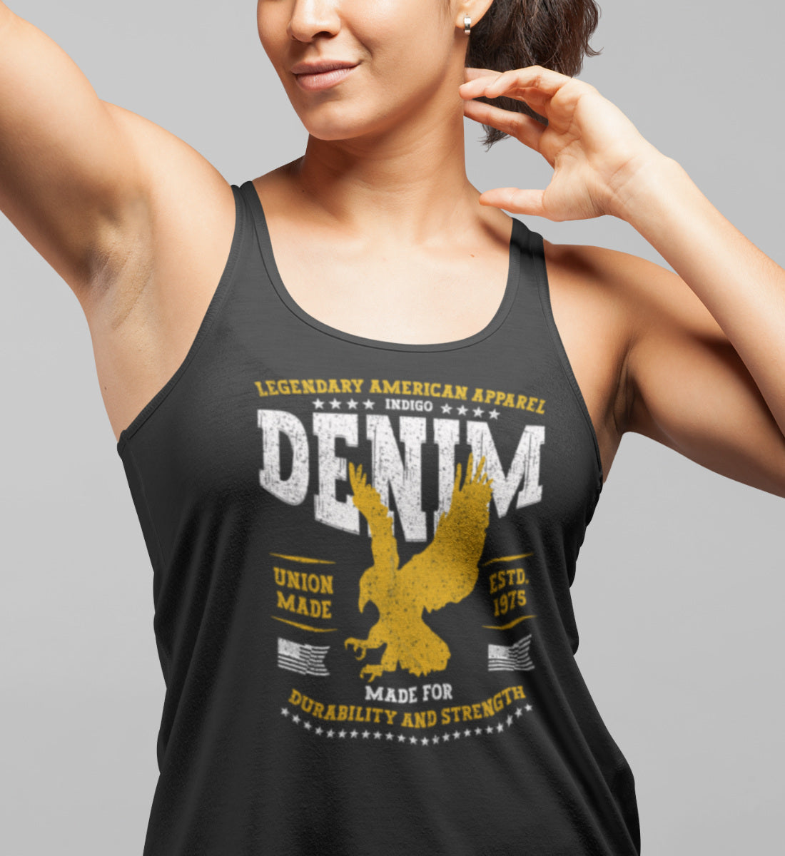Legendary American Eagle Denim Apparel Durability & Strength - Frauen Tanktop