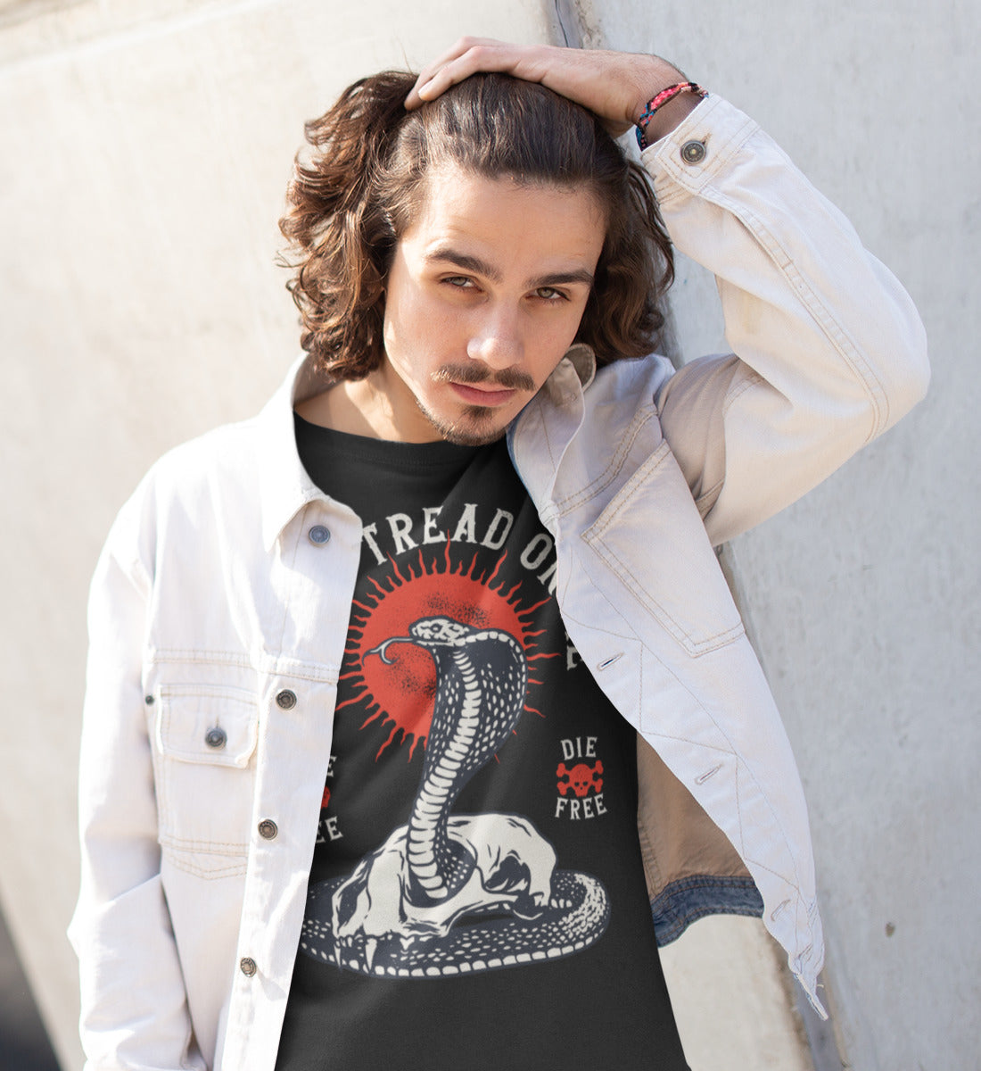 Don't Tread On Me - Life Free Die Free - Herren Shirt