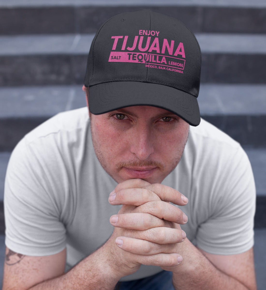 Enjoy Tijuana Salt Tequilla Lemon - Baseball Cap mit Stickerei