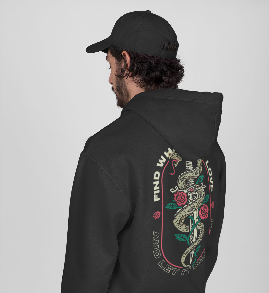 Find What You Love And Let It Kill You - Unisex Organic Hoodie