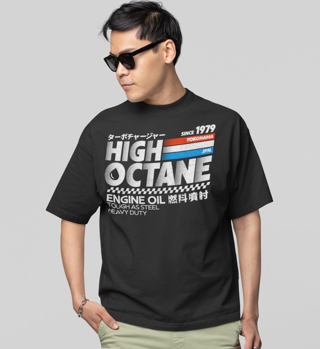 High Octane - Heavy Duty Engine Oil - Herren Shirt