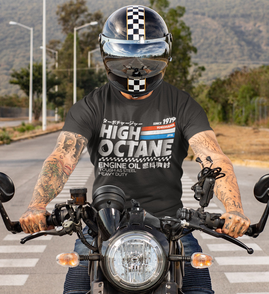 High Octane - Heavy Duty Engine Oil - Herren Shirt