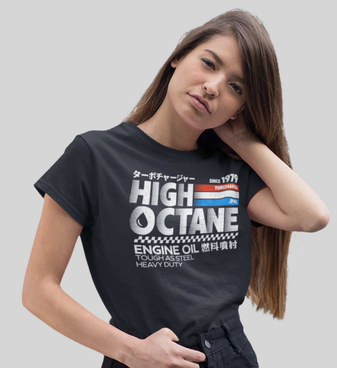 High Octane - Heavy Duty Engine Oil - Damenshirt