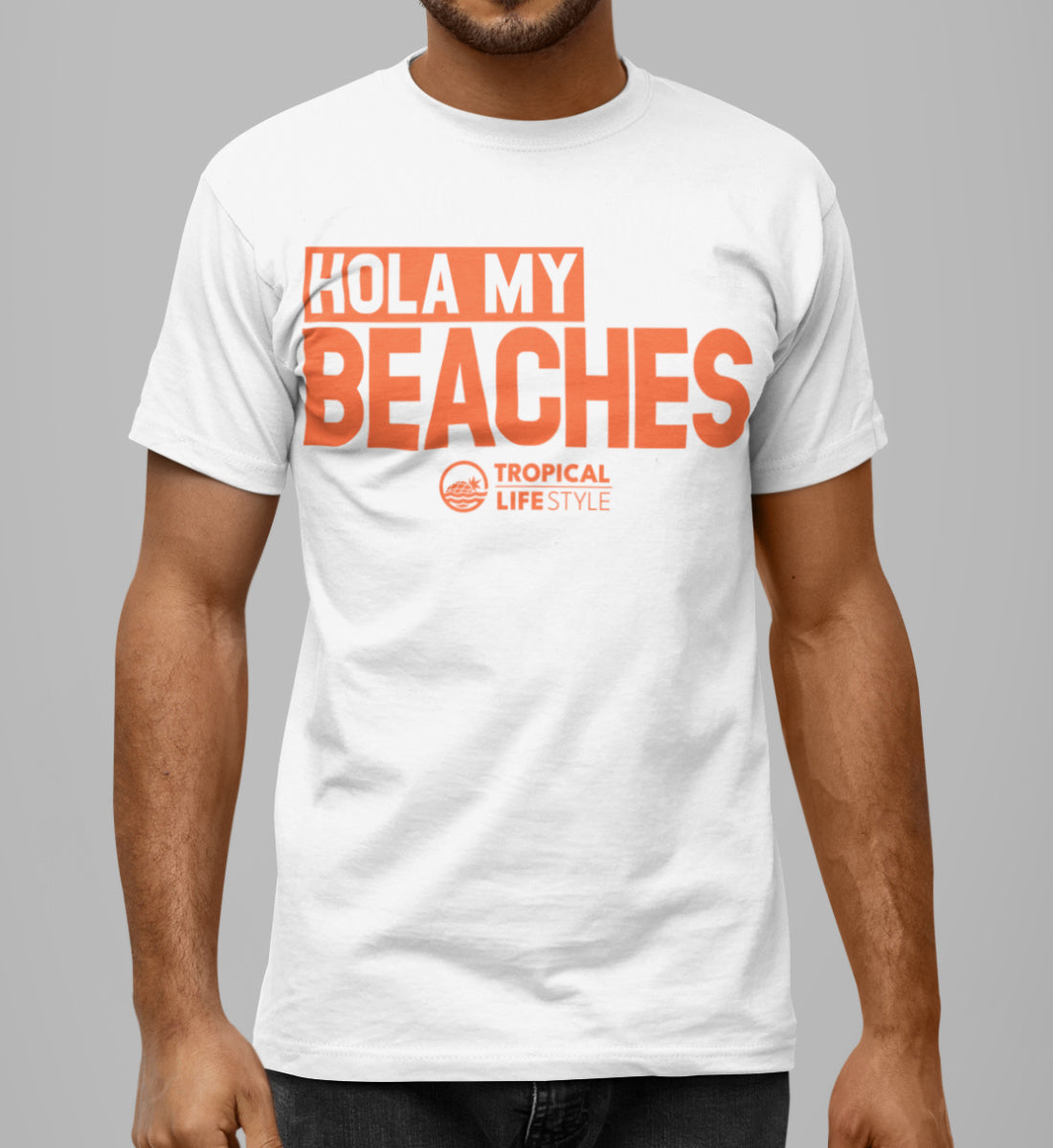Hola My Beaches - Tropical Lifestyle - Herren Shirt