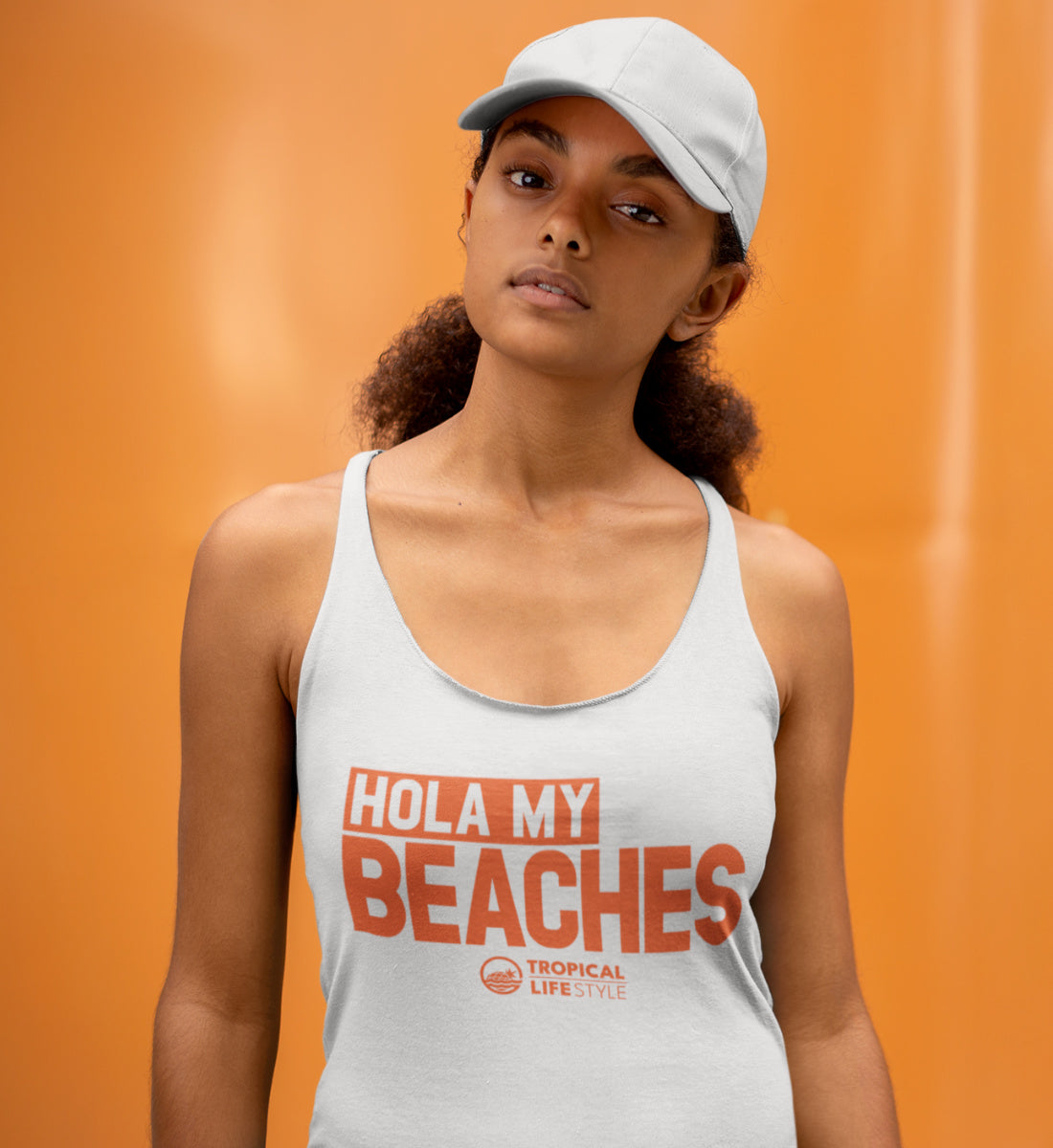 Hola My Beaches - Tropical Lifestyle - Damen Premium Organic Tanktop ST/ST