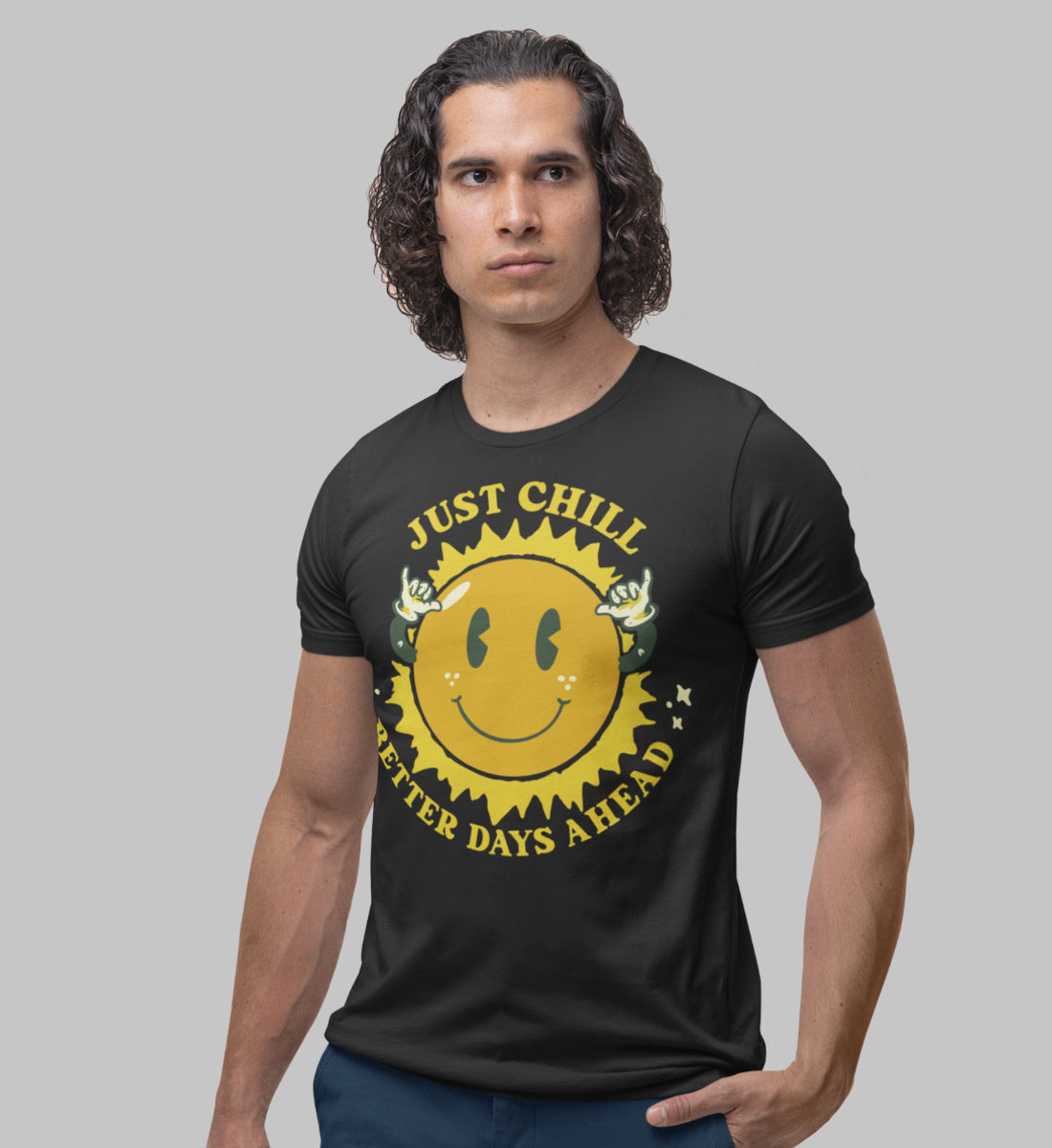 Just Chill - Better Days Ahead - Herren Premium Organic Shirt