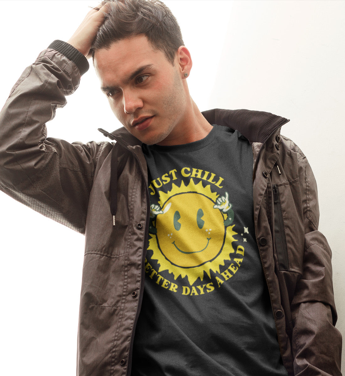 Just Chill - Better Days Ahead - Herren Shirt