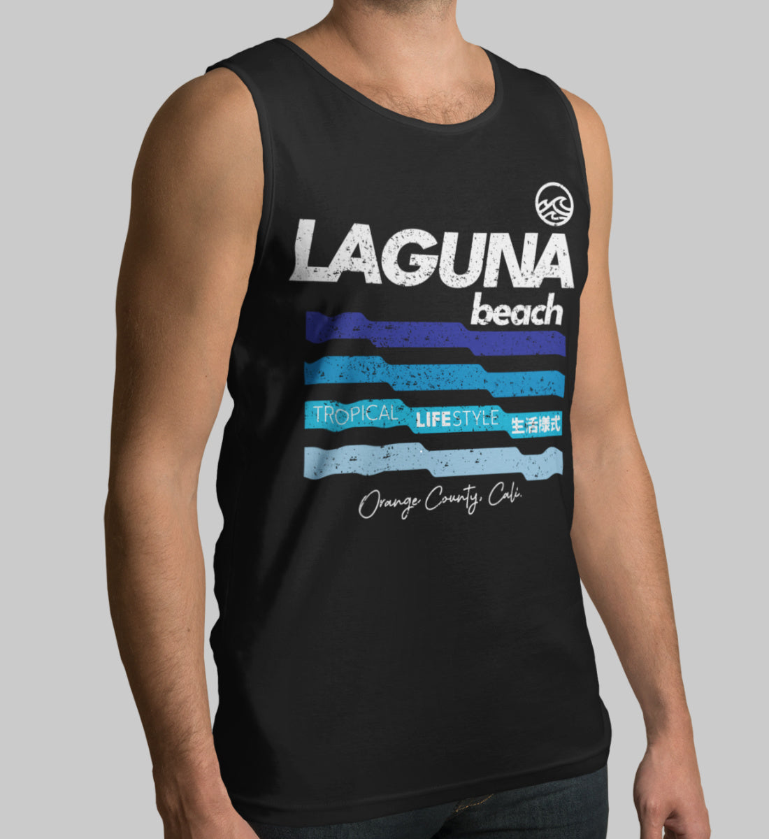 Laguna Beach Tropical Lifestyle - Herren Tanktop