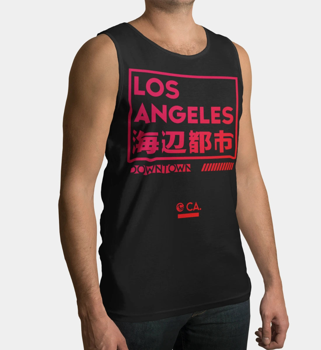 Los Angeles Downtown California - Herren Tanktop
