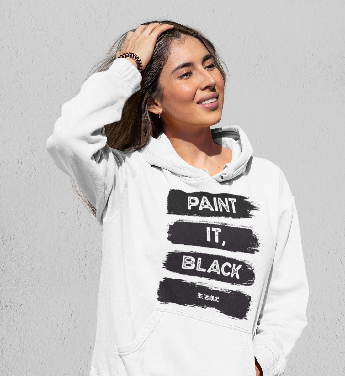 Paint It Black - Damen Organic Hoodie ST/ST