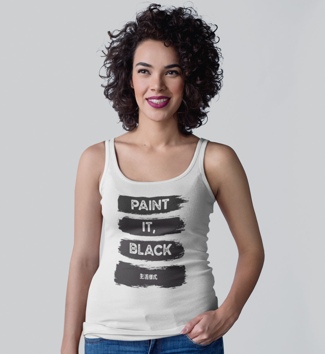 Paint It Black - Frauen Tanktop