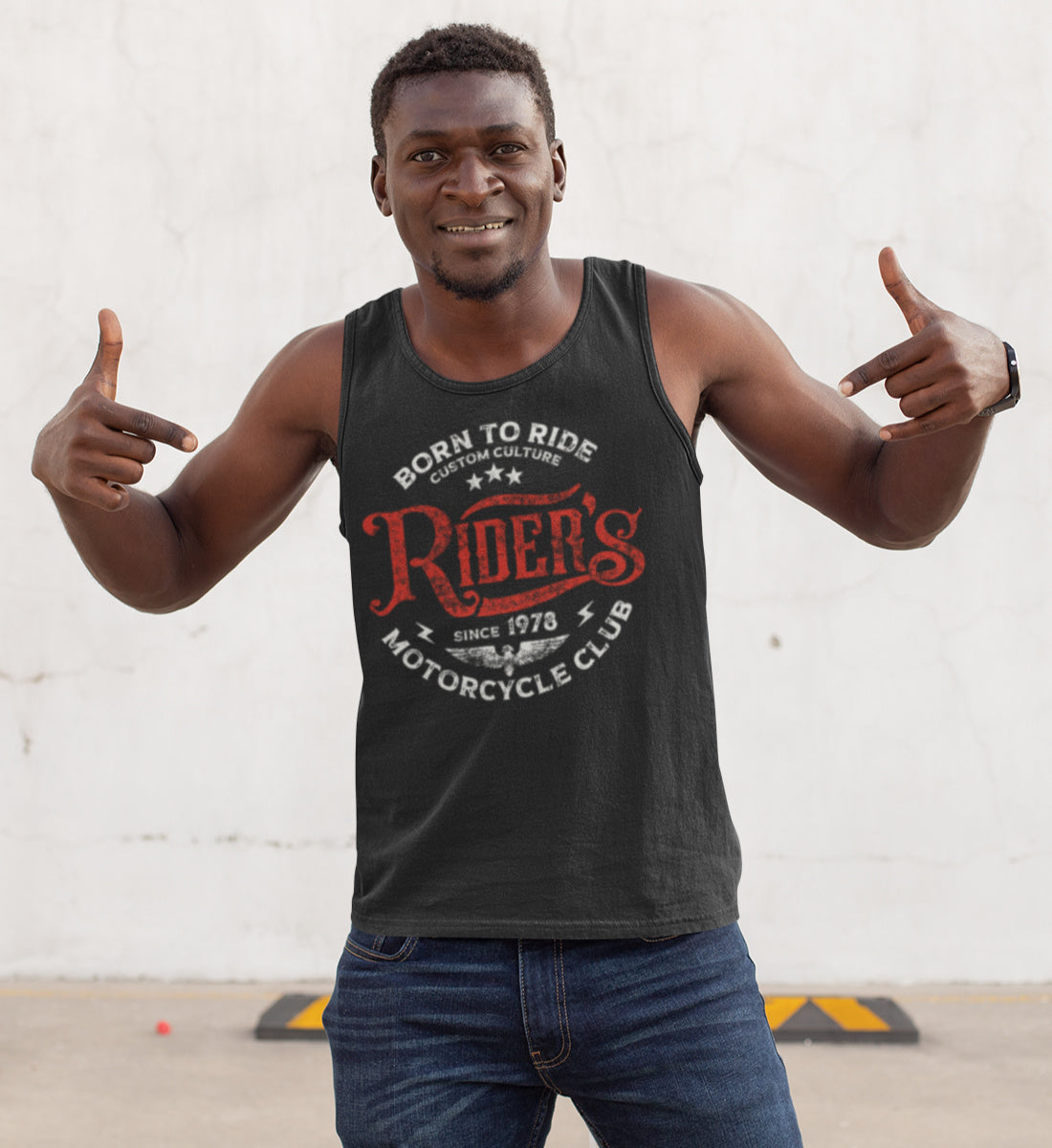 Rider's Motorcycle Club - Born to Ride - Herren Tanktop