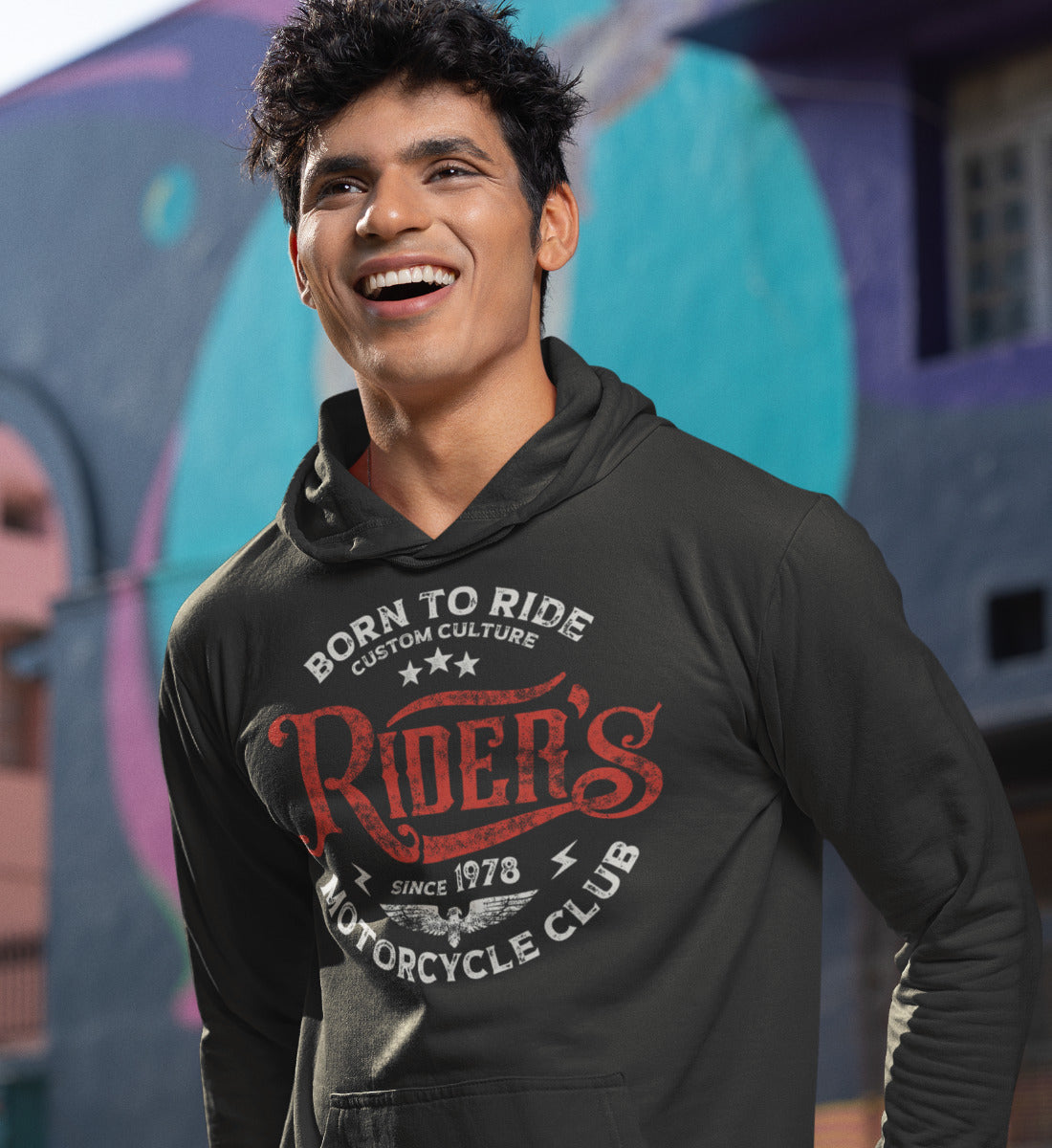 Rider's Motorcycle Club - Born to Ride - Unisex Premium Organic Hoodie 2.0 ST/ST