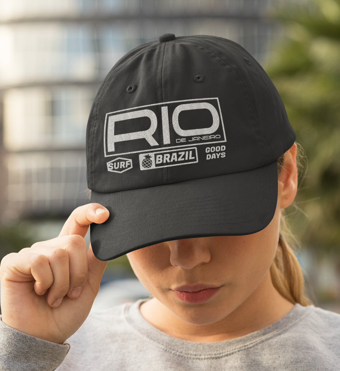 Rio de Janeiro Brazil - Baseball Cap mit Stickerei