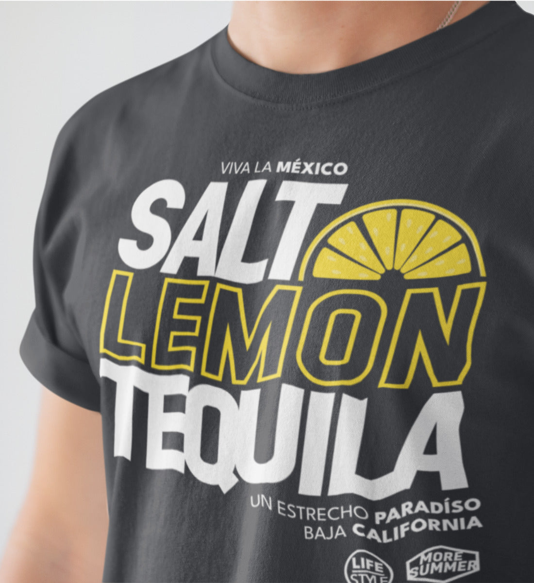 Salt Lemon Tequila Viva La Mexico - Herren Shirt