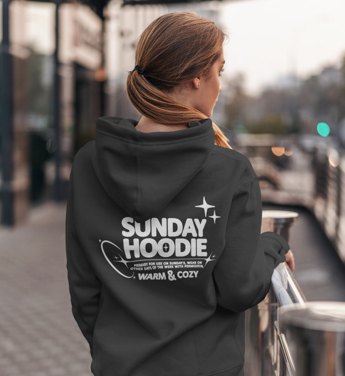 Sunday Hoodie - Warm & Cozy - Streetwear - Unisex Premium Organic Hoodie 2.0 ST/ST