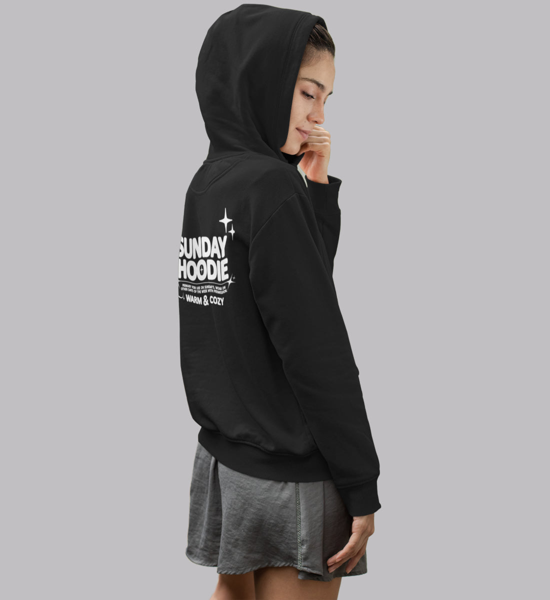 Sunday Hoodie - Warm & Cozy - Streetwear - Unisex Premium Organic Hoodie 2.0 ST/ST