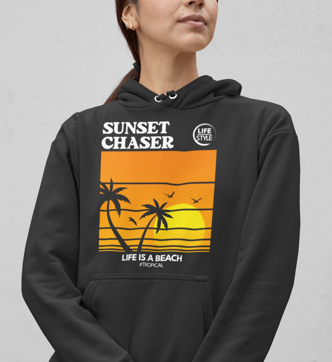 Sunset Chaser - Unisex Organic Hoodie