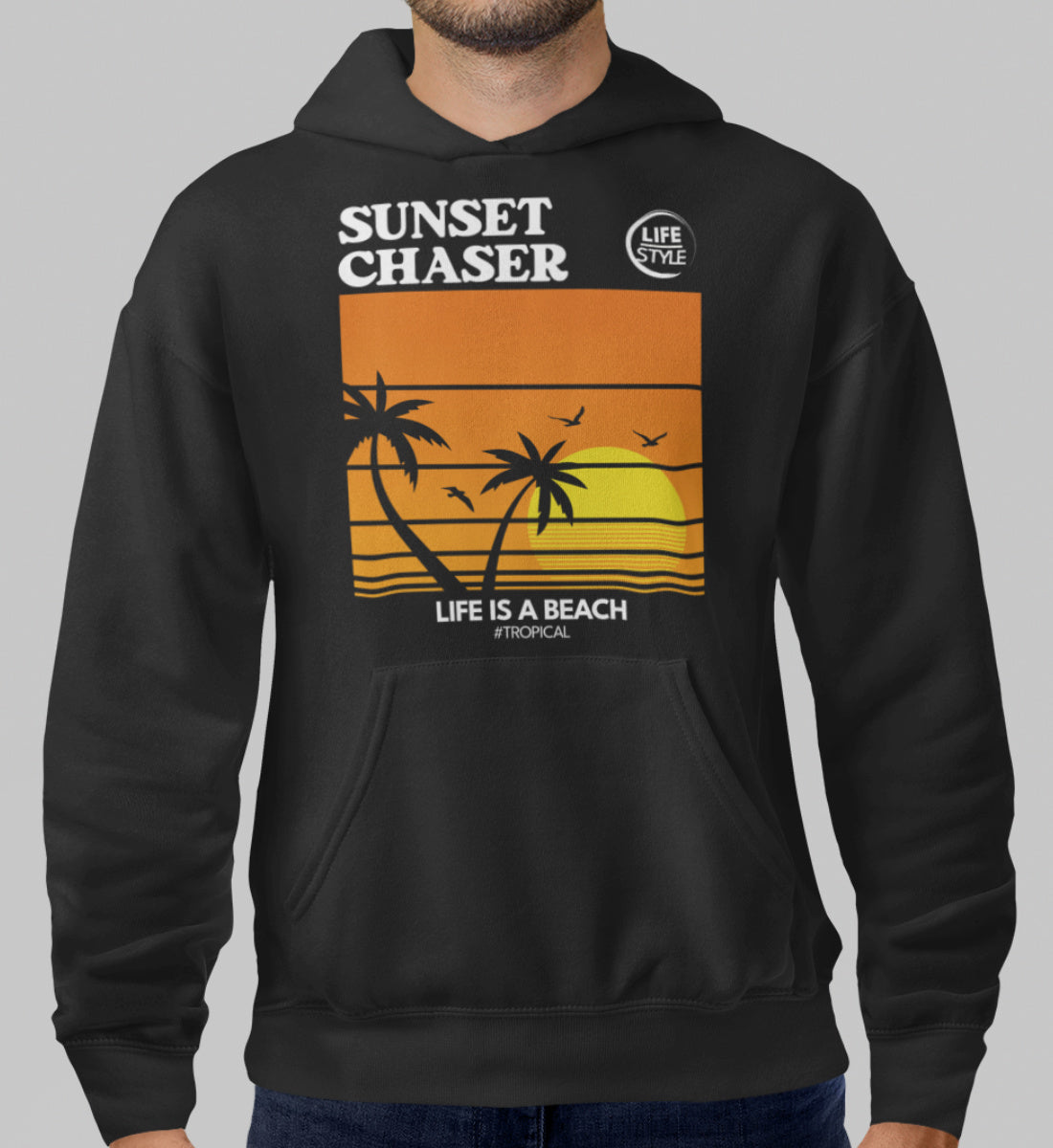 Sunset Chaser - Unisex Organic Hoodie