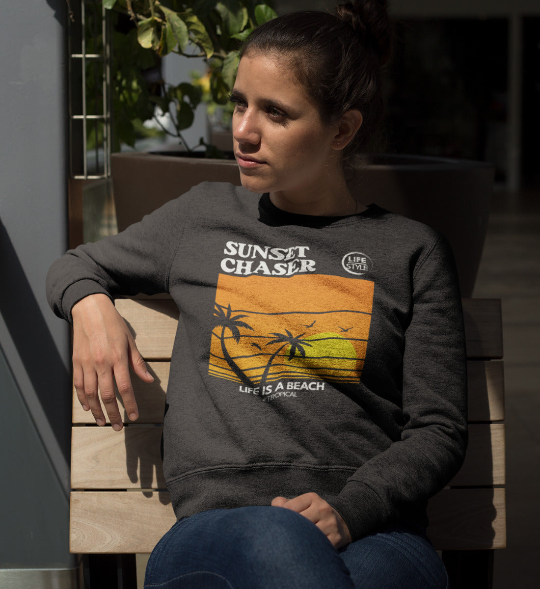 Sunset Chaser - Unisex Organic Sweatshirt ST/ST