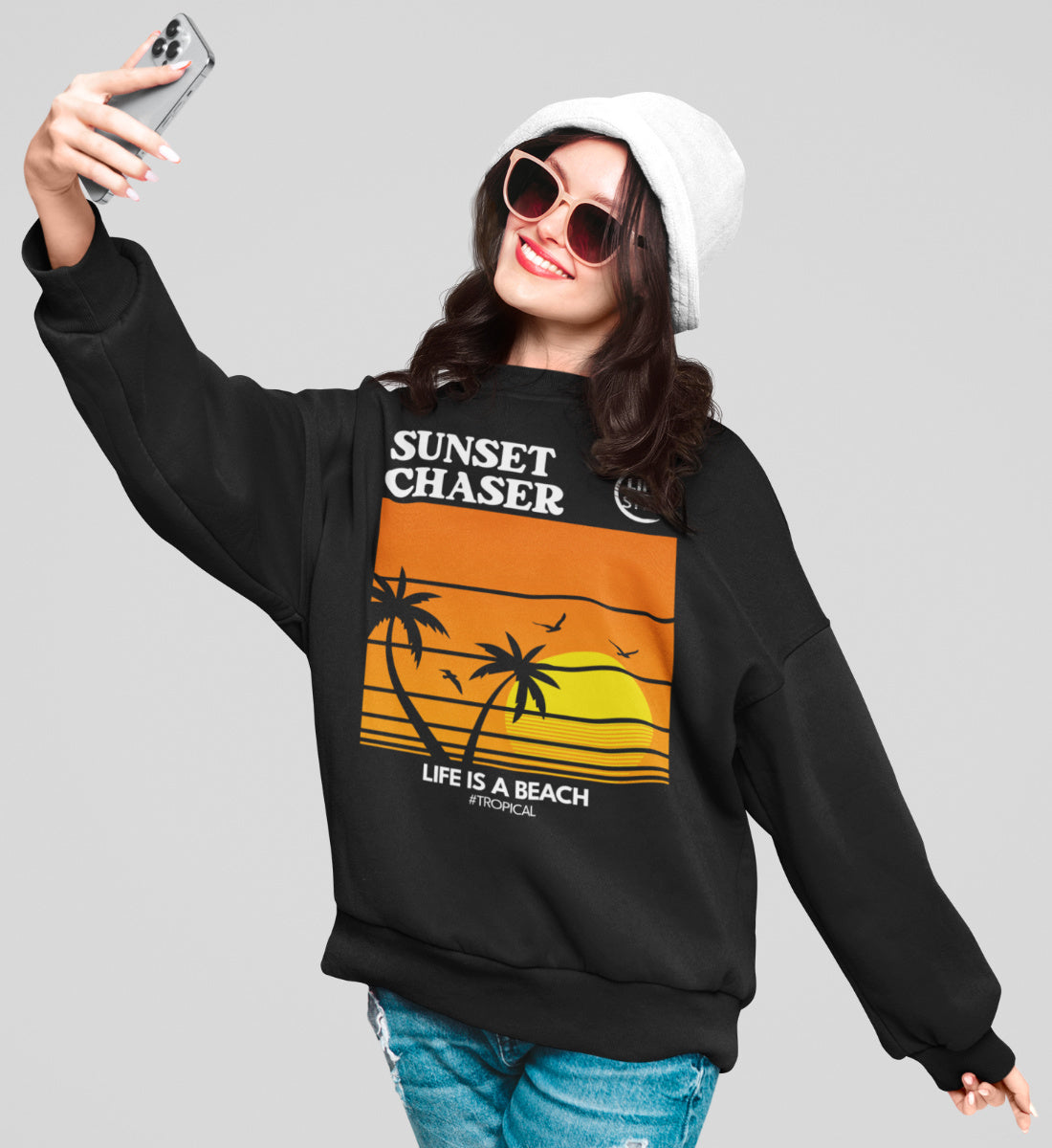 Sunset Chaser - Unisex Organic Sweatshirt ST/ST
