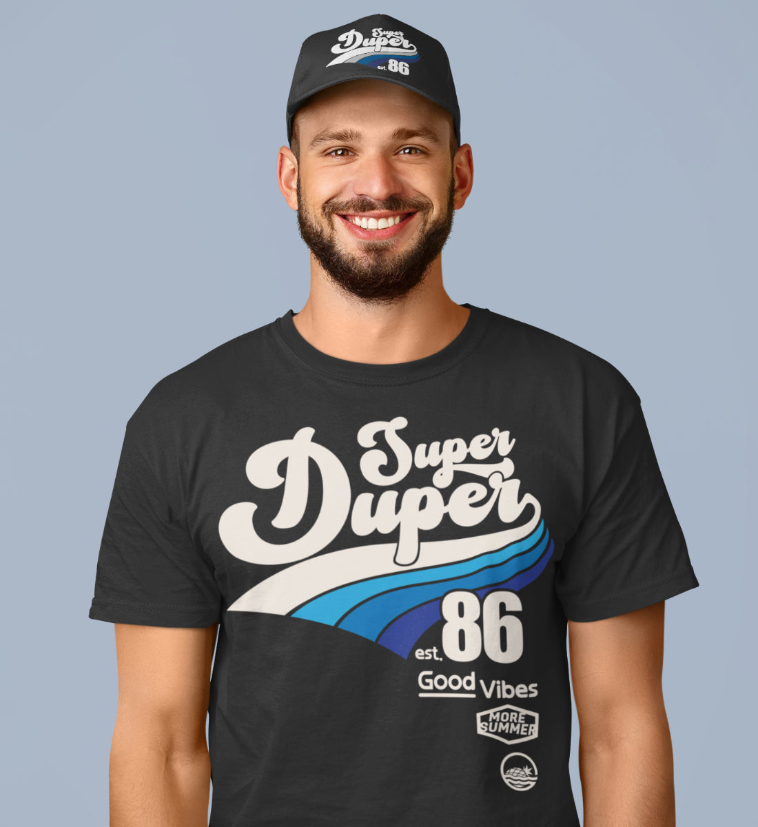 Super Duper Good Vibes - Herren Shirt