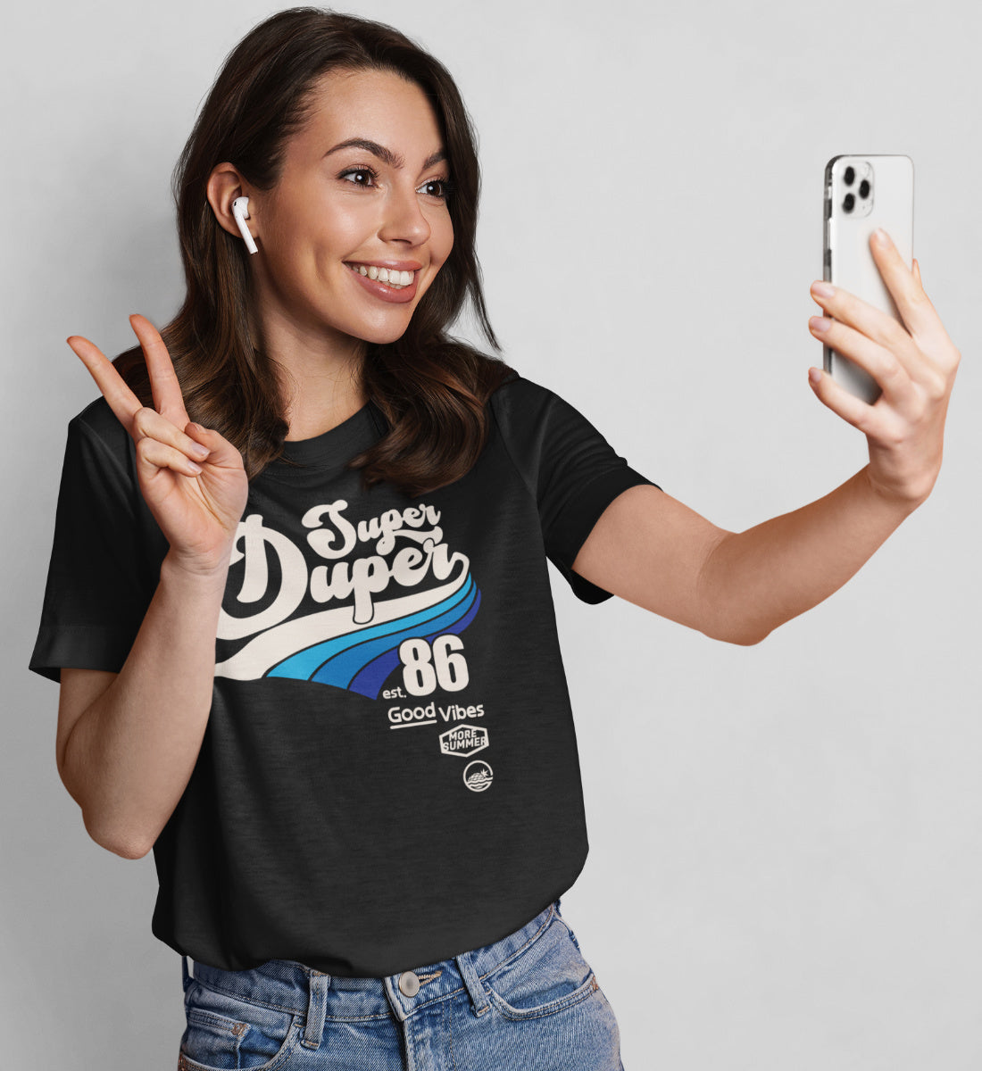 Super Duper Good Vibes - Damenshirt