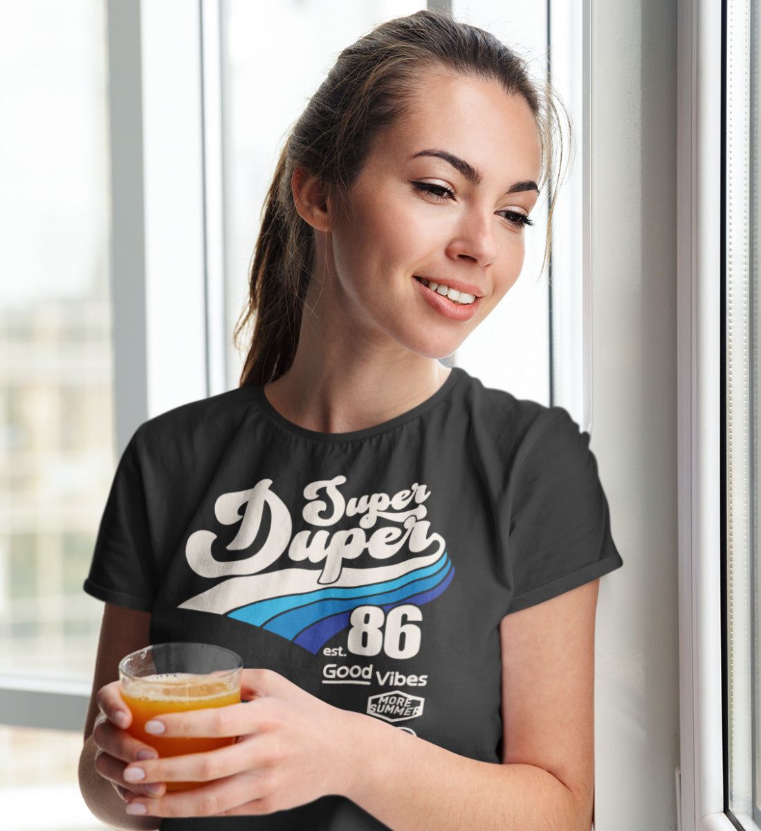 Super Duper Good Vibes - Damenshirt