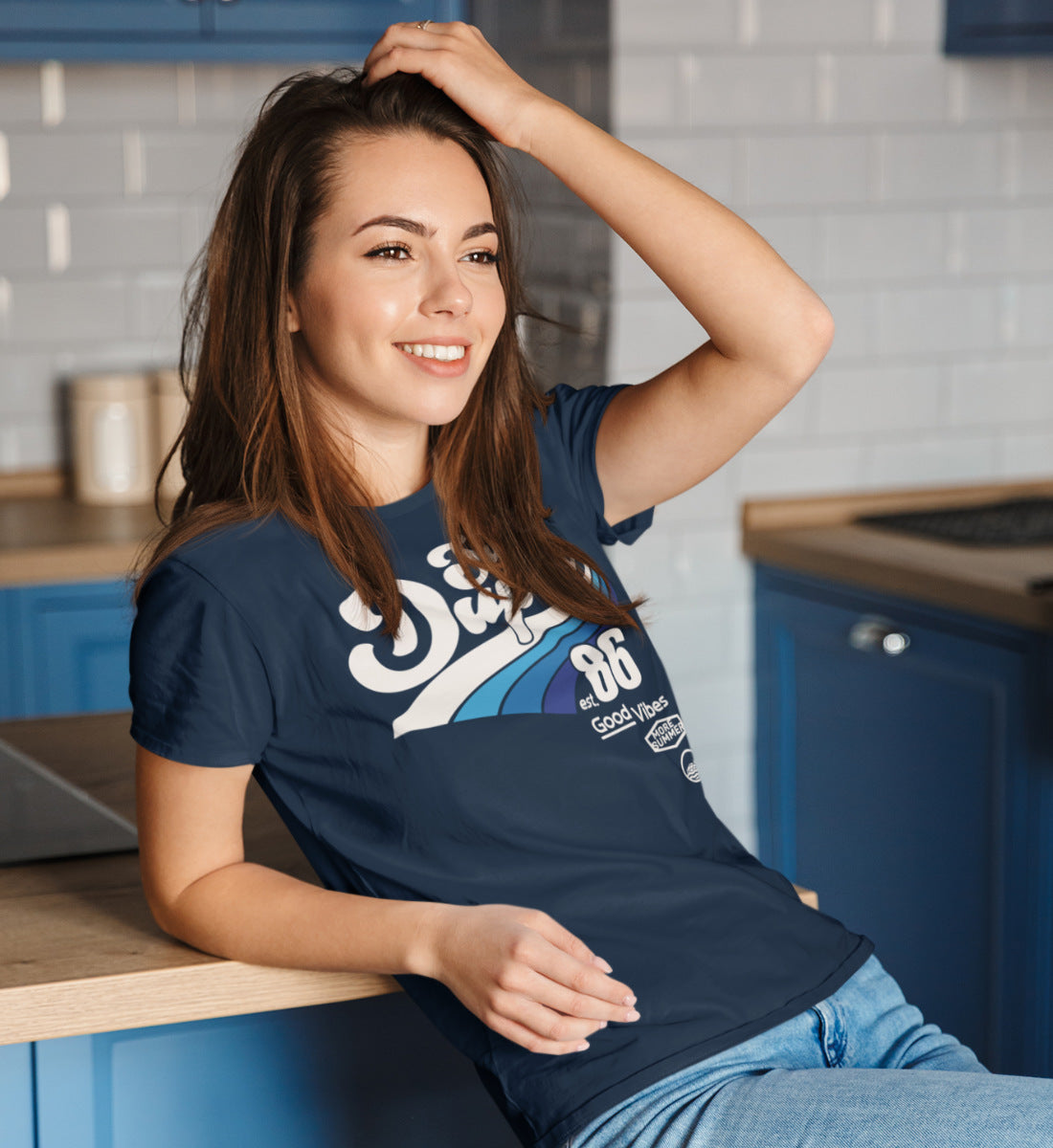 Super Duper Good Vibes - Damenshirt