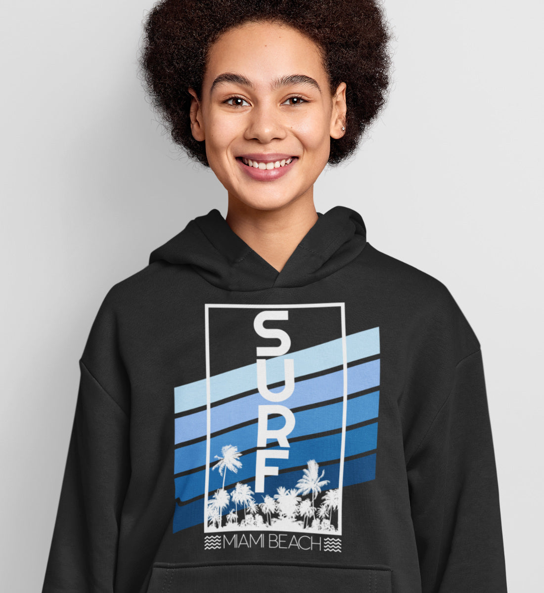 Surf Miami Beach - Damen Organic Hoodie ST/ST