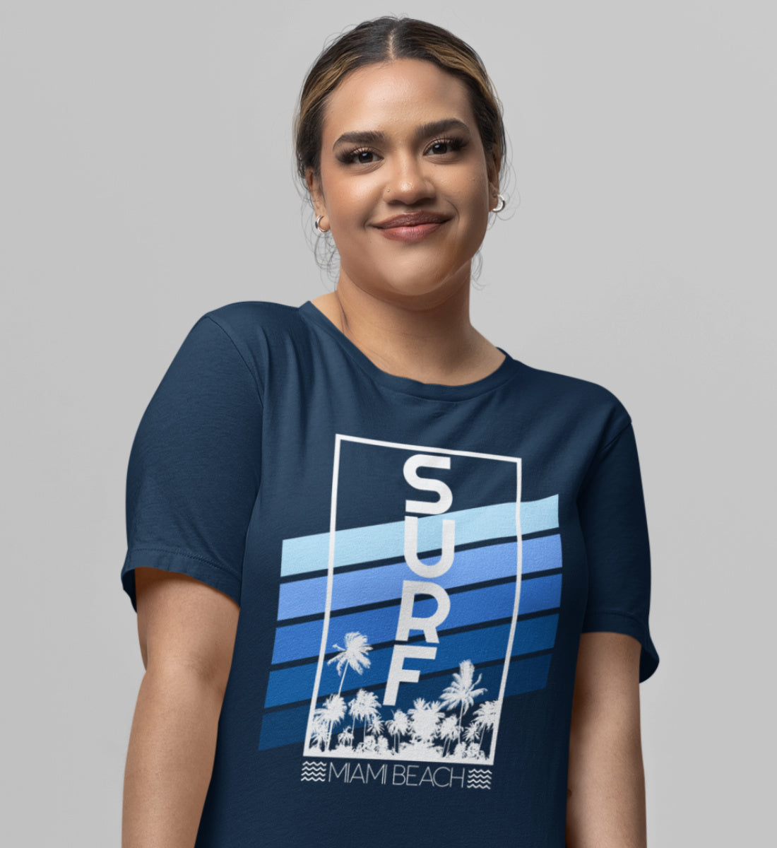 Surf Miami Beach - Damen Premium Organic Shirt