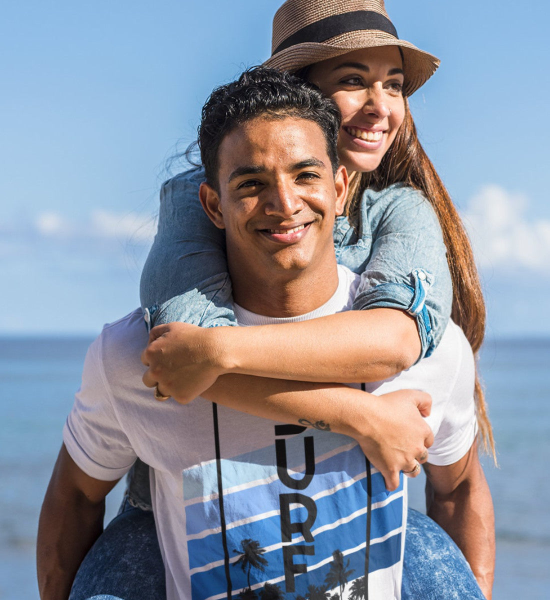 Surf Miami Beach - Herren Premium Organic Shirt