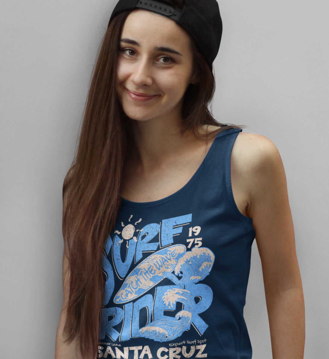 Surf Rider Santa Cruz California - Frauen Tanktop