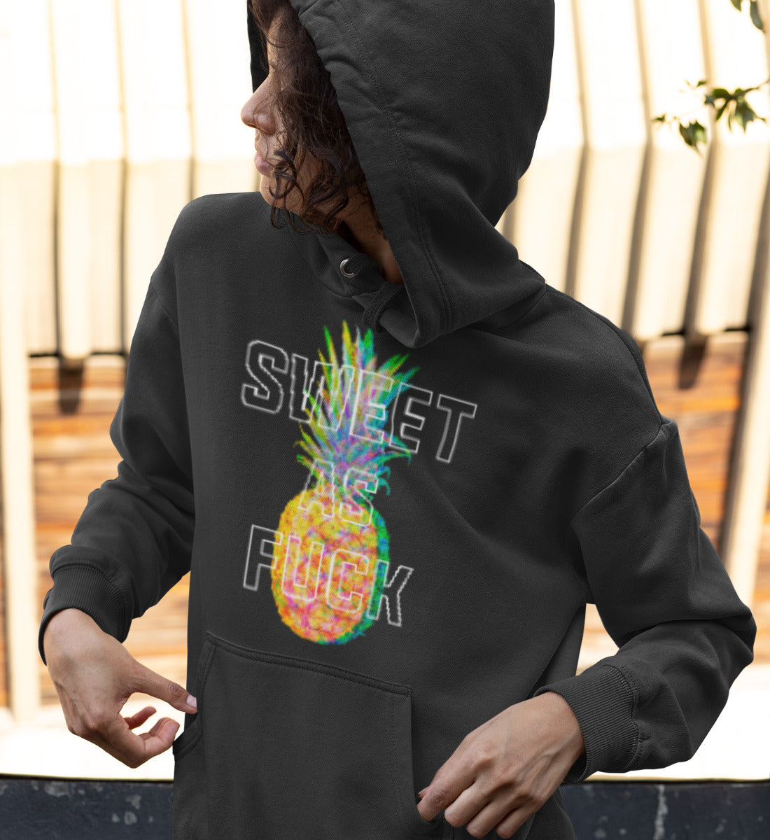 Sweet as Fuck Pineapple - Damen Organic Hoodie ST/ST