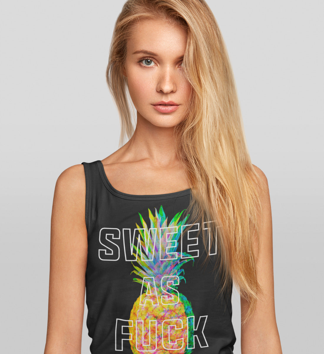 Sweet as Fuck Pineapple - Damen Premium Organic Tanktop ST/ST