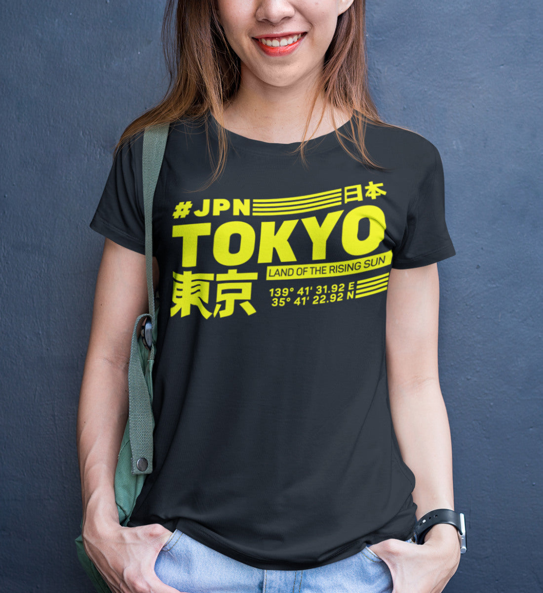 Tokyo Japan land of the rising sun - Damenshirt