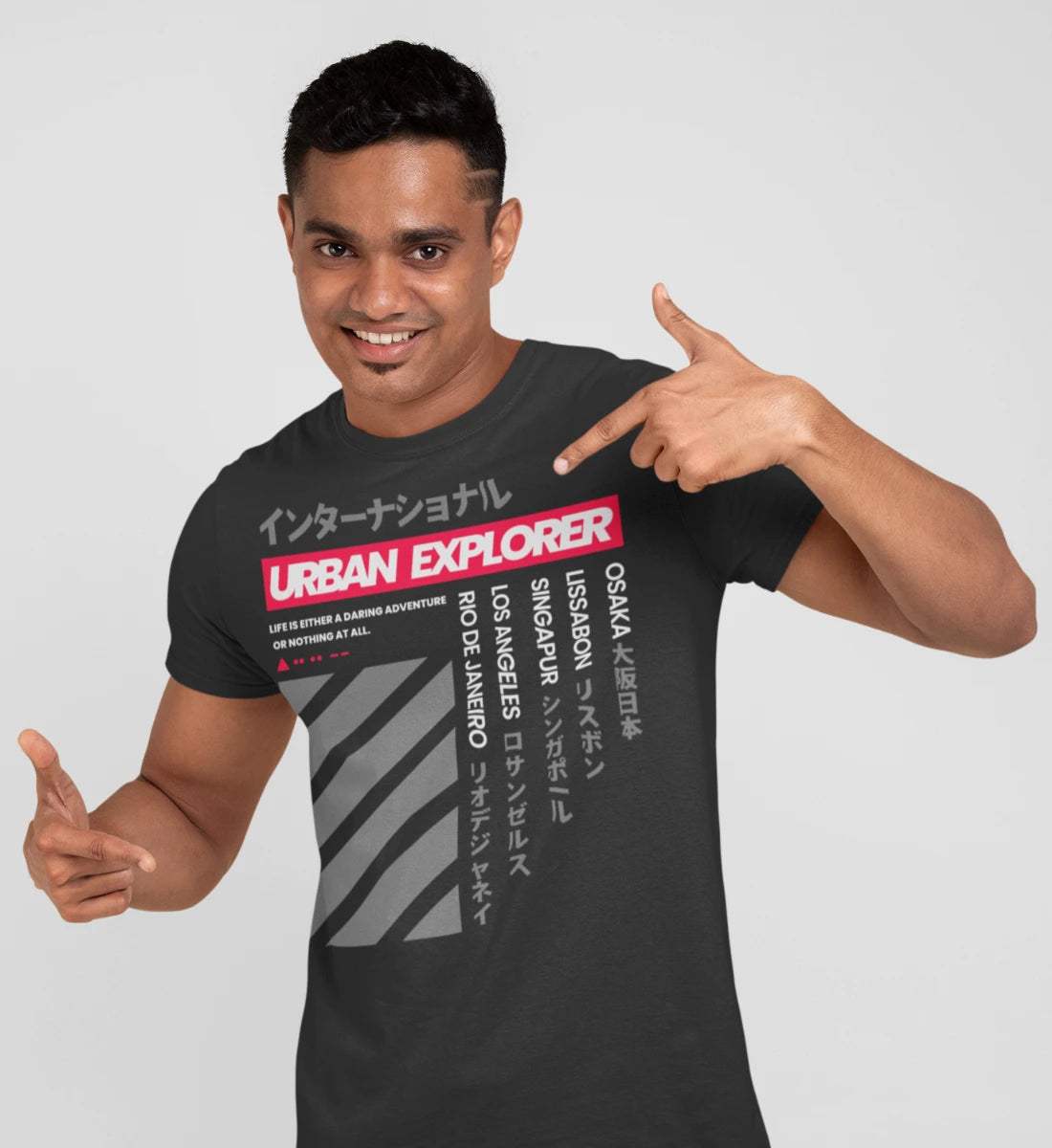 Urban Explorer - Herren Premium Organic Shirt