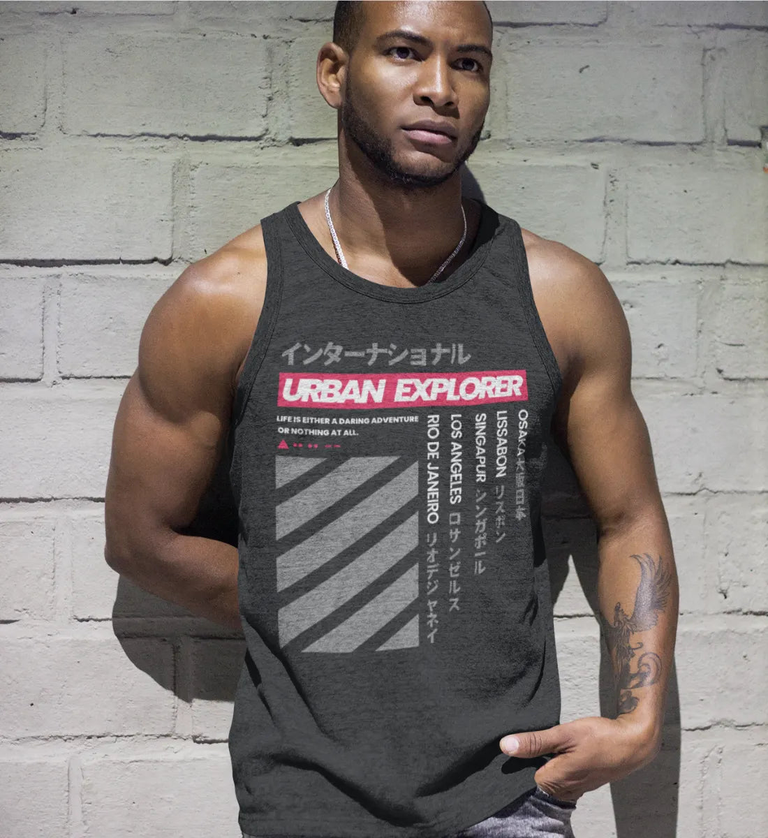 Urban Explorer - Herren Tanktop