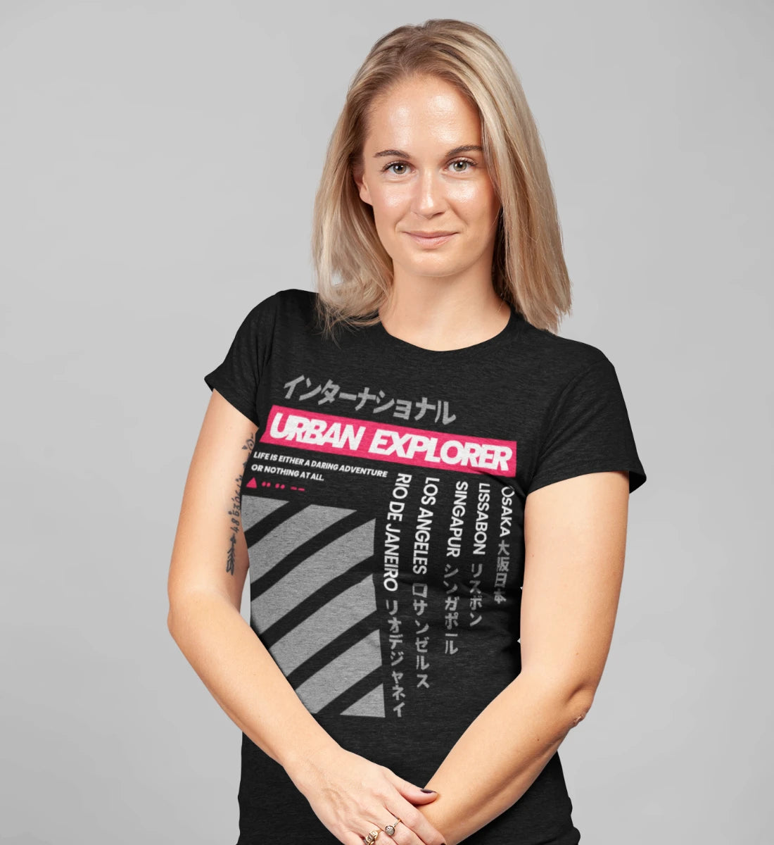 Urban Explorer - Damen Premium Organic Shirt