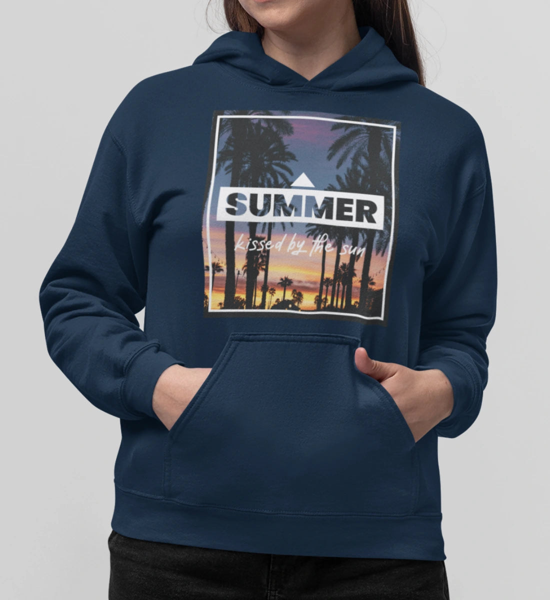 Summer - kissed by the sun  - Unisex Organic Hoodie